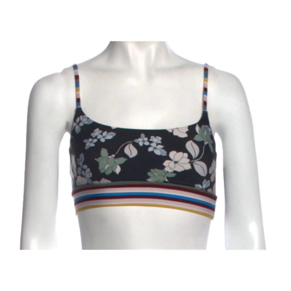 COPY - The Upside Printed Square Neckline Crop Top